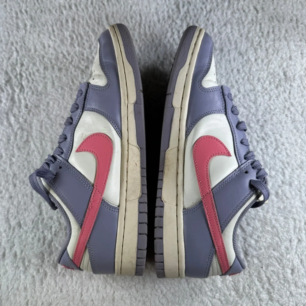 Size 8.5 - Women's Nike Dunk Low Indigo Haze Purple Pink Sneakers Shoe White